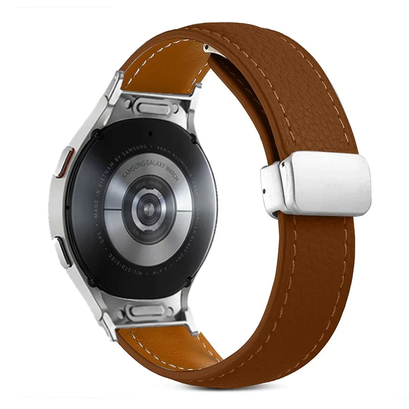 Bracelet pour Samsung | 20mm (Cuir féminin) - Image 3