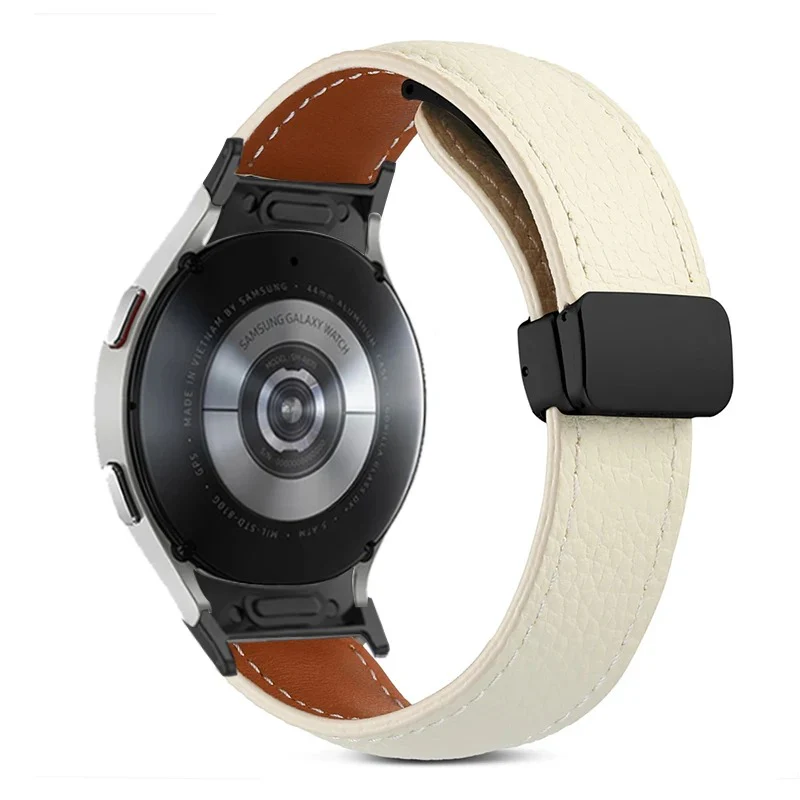 Bracelet pour Samsung | 20mm (Cuir féminin) - Image 6
