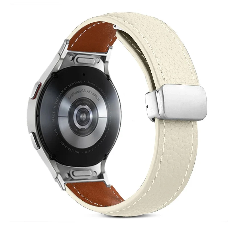 Bracelet pour Samsung | 20mm (Cuir féminin) - Image 7