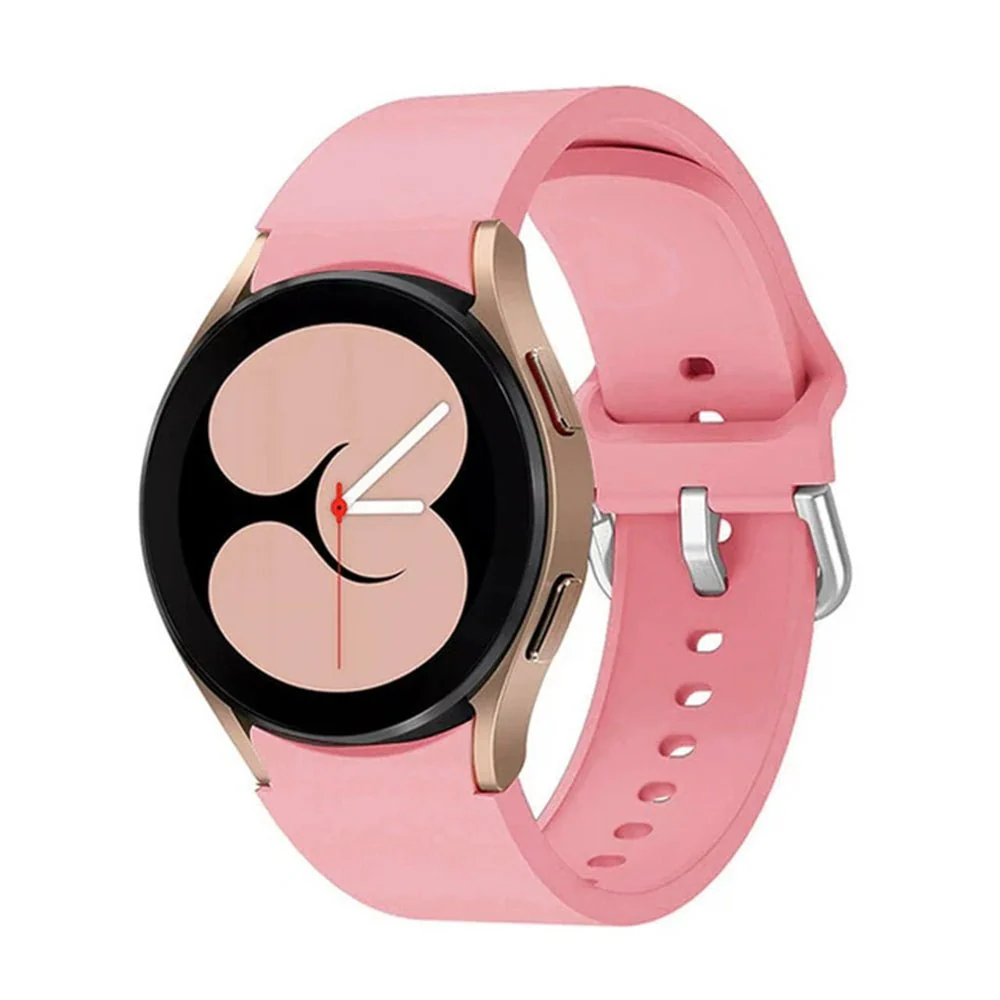 Bracelet pour Samsung | 20mm (Silicone boucle ardillon) - Image 7