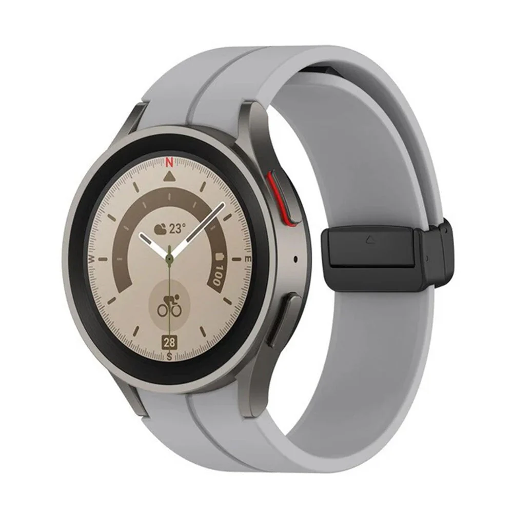 Bracelet pour Samsung | 20mm (Silicone boucle magnétique) - Image 3
