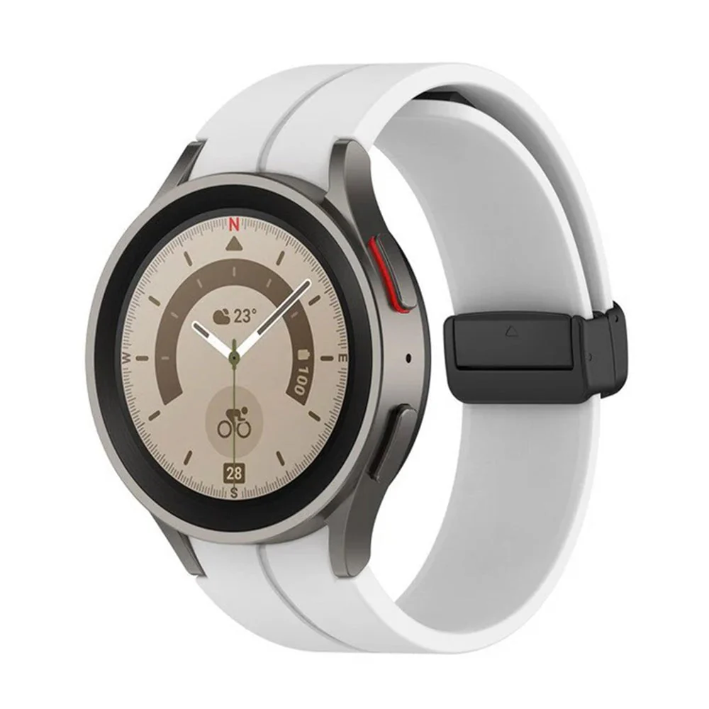 Bracelet pour Samsung | 20mm (Silicone boucle magnétique) - Image 7