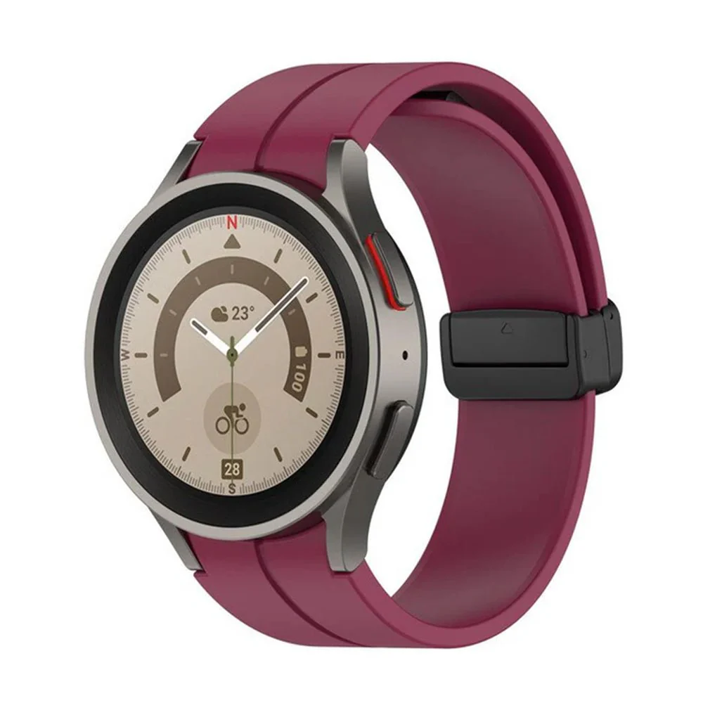 Bracelet pour Samsung | 20mm (Silicone boucle magnétique) - Image 8