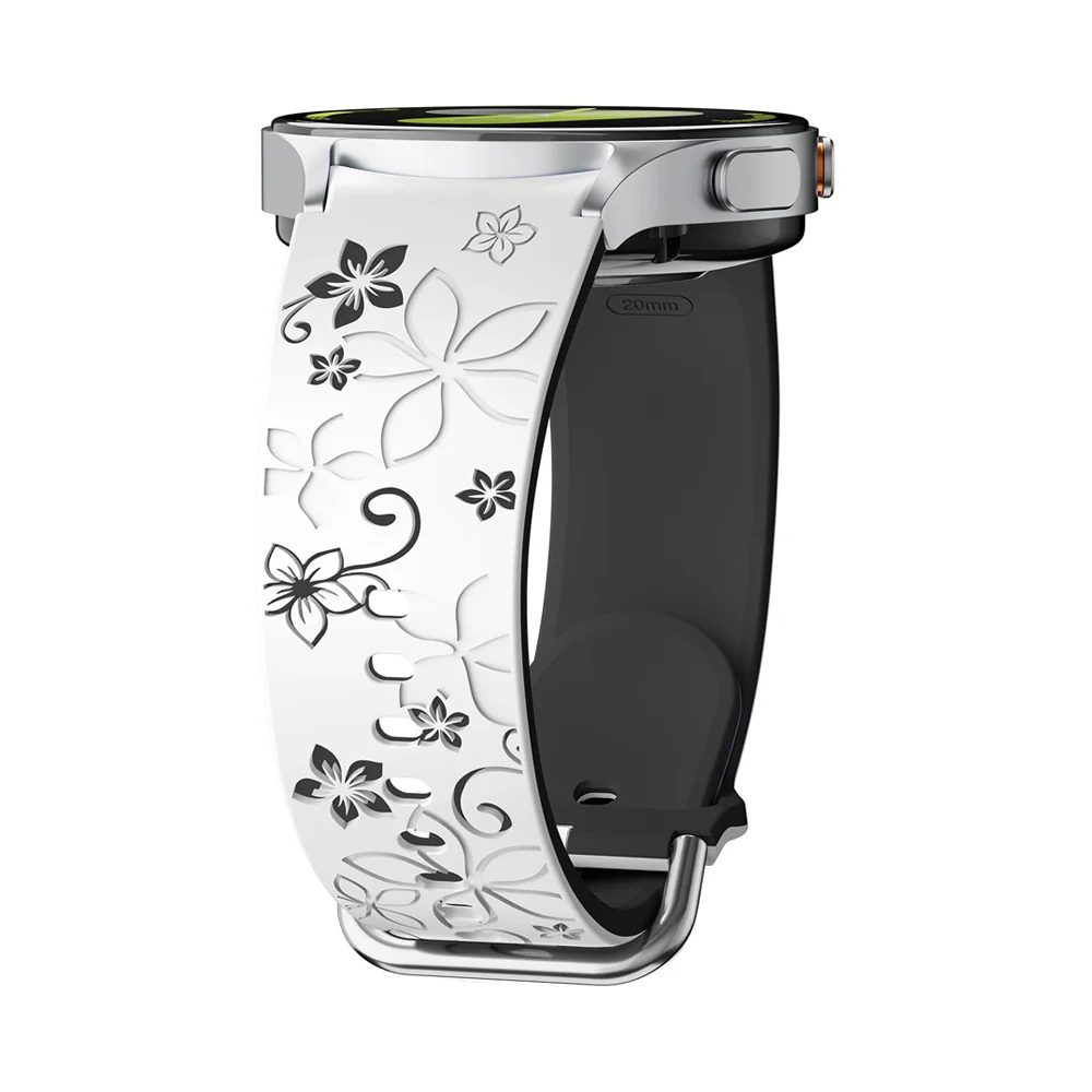 Bracelet pour Samsung | 20mm (Silicone féminin) - Image 5