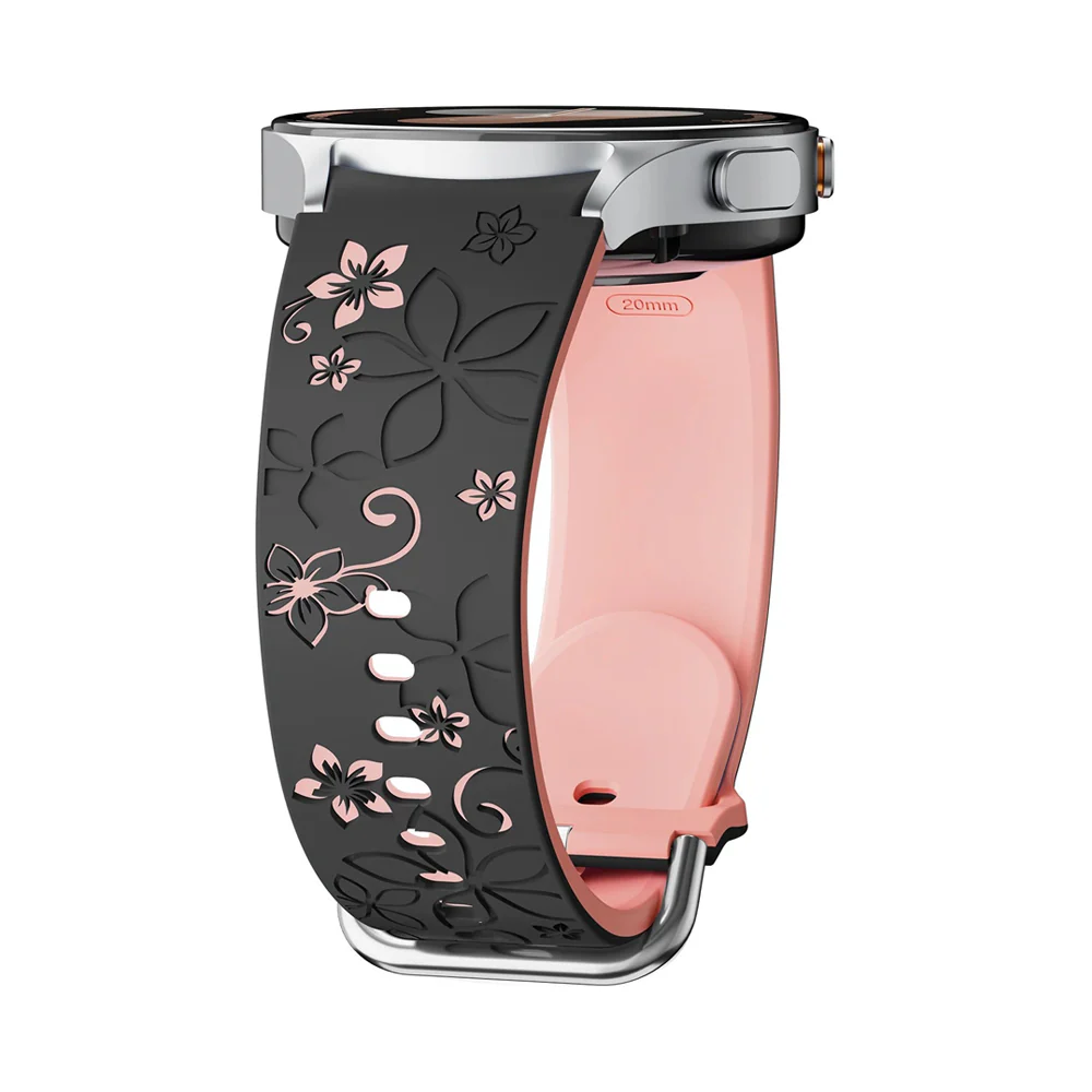 Bracelet pour Samsung | 20mm (Silicone féminin) - Image 6