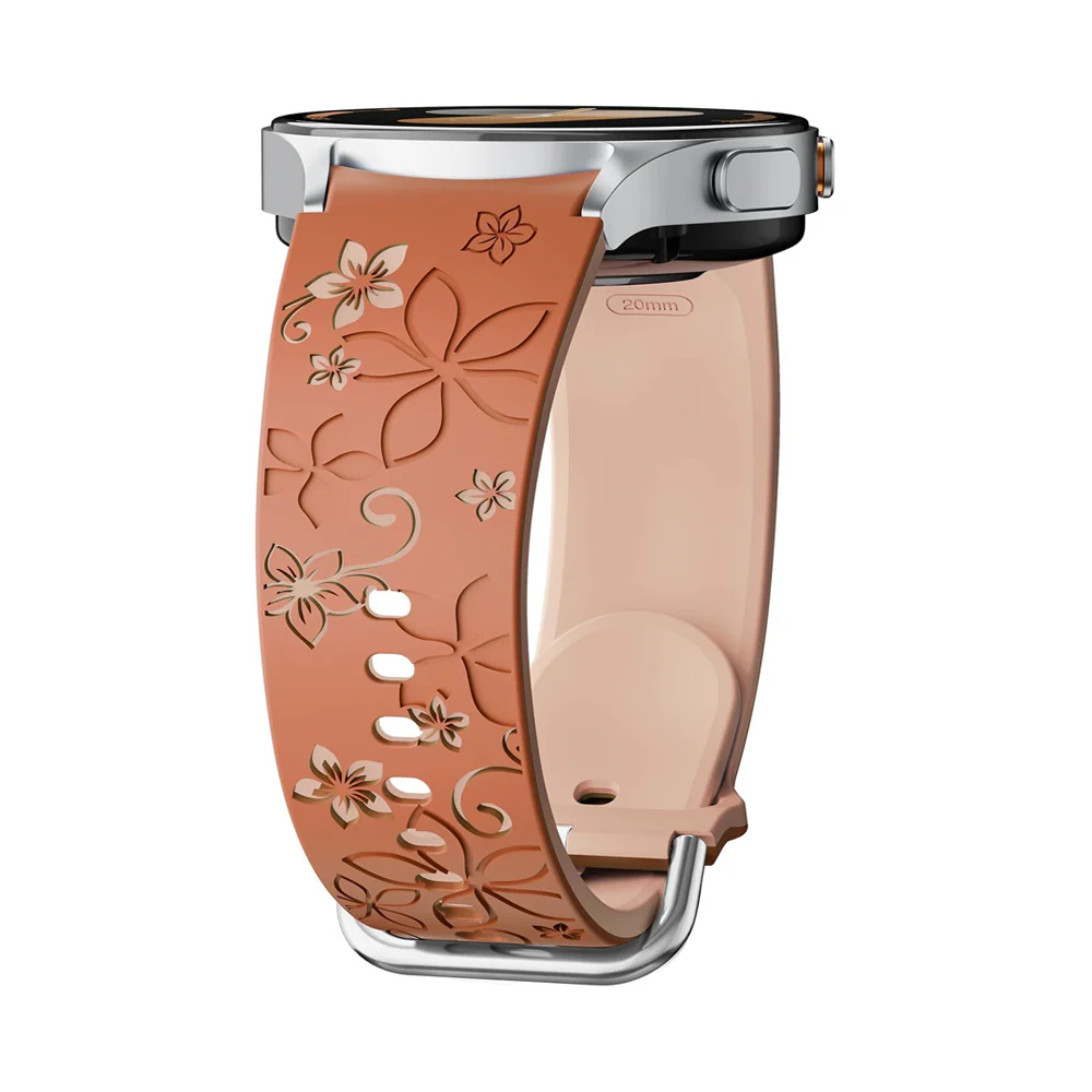 Bracelet pour Samsung | 20mm (Silicone féminin) - Image 7