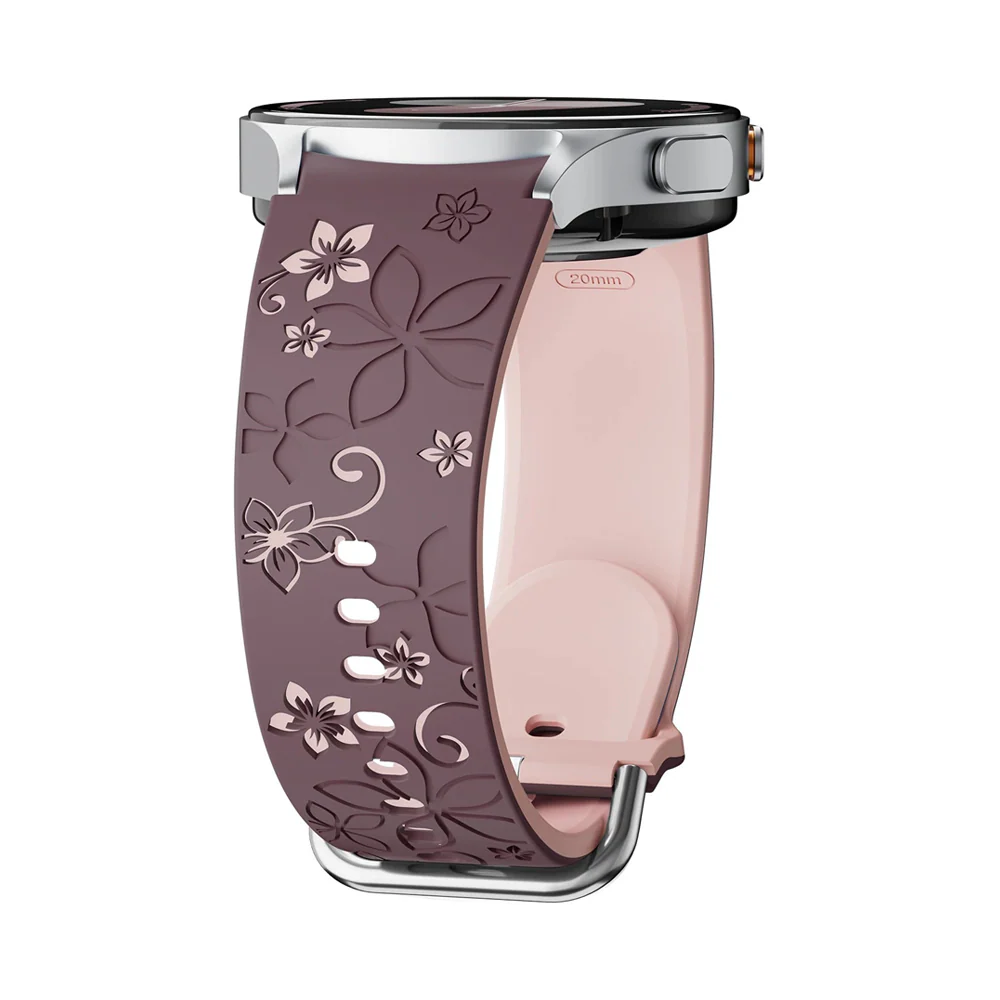 Bracelet pour Samsung | 20mm (Silicone féminin) - Image 8