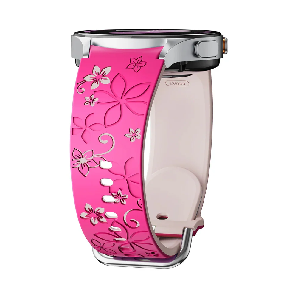 Bracelet pour Samsung | 20mm (Silicone féminin) - Image 9