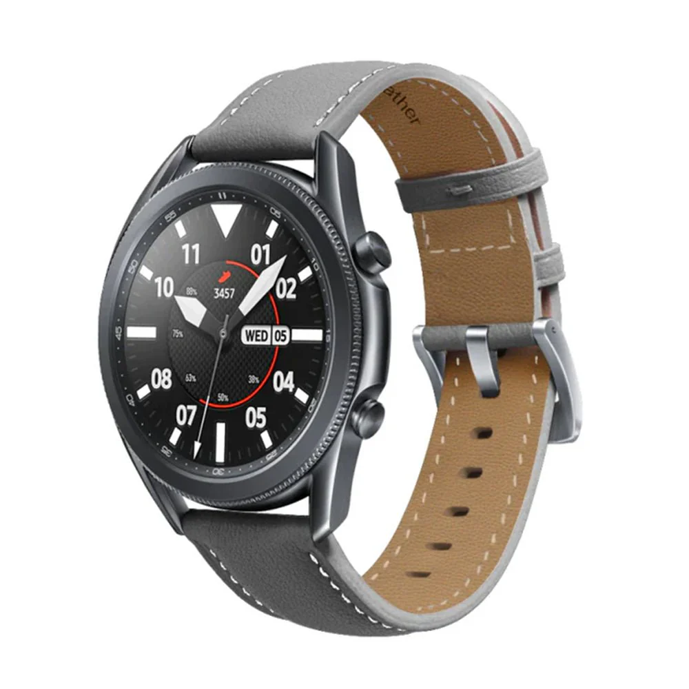 Bracelet pour Samsung | 20mm (Cuir véritable) - Image 4