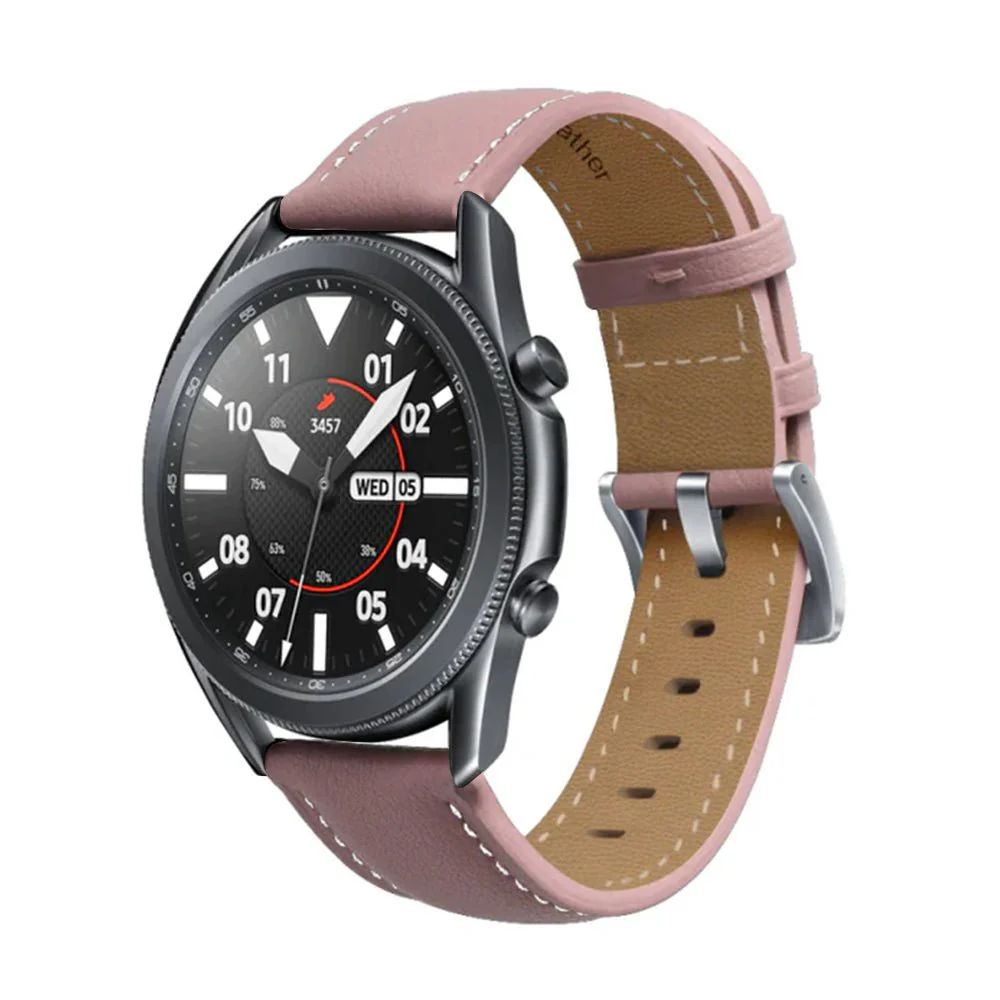 Bracelet pour Samsung | 22mm (Cuir véritable) - Image 3