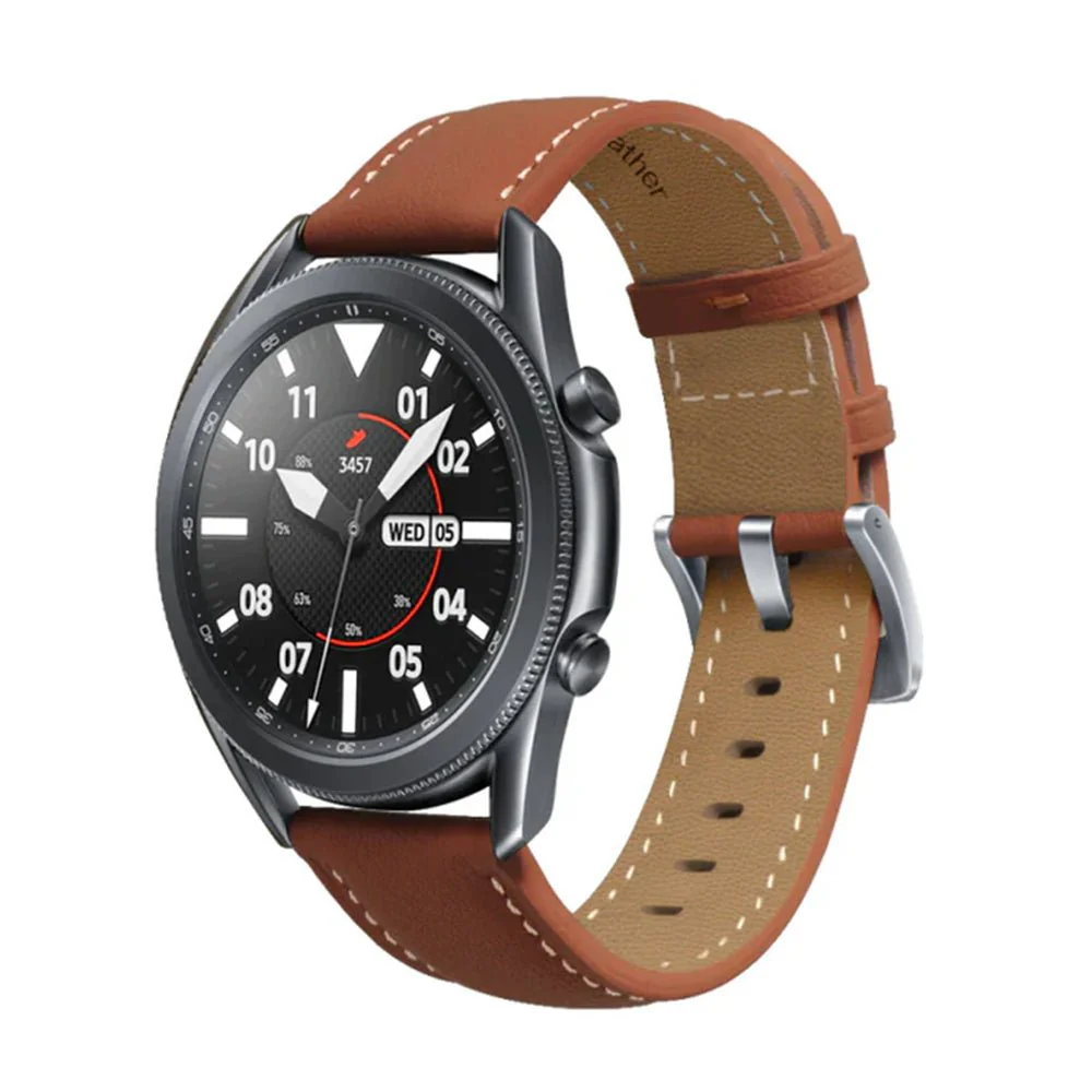 Bracelet pour Samsung | 22mm (Cuir véritable) - Image 6