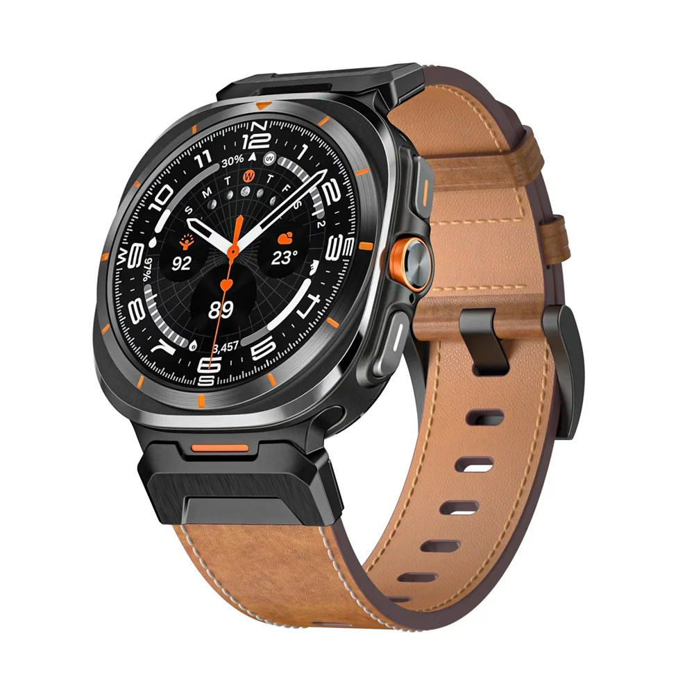 Bracelet pour Samsung | Ultra (Cuir véritable) - Image 3